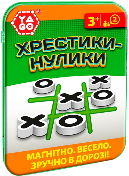 Гра магнітна Yago Хрестики-нолики 40110