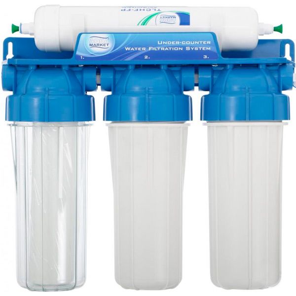 Потрійна система очищення Aquafilter 3-ступенева з капілярною мембраною (FP3-4)