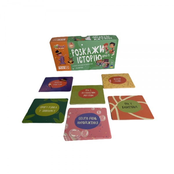 Гра карткова JoyBand Розкажи історію Серія №2 WB102