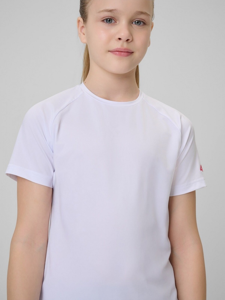 Футболка 4F TSHIRT FNK F1963 4FJWSS26TFTSF1963-10S р.146-152 білий