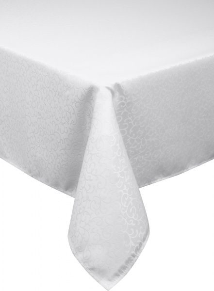 Скатерть Jacquard Геральда 140x180 см белый La Nuit 