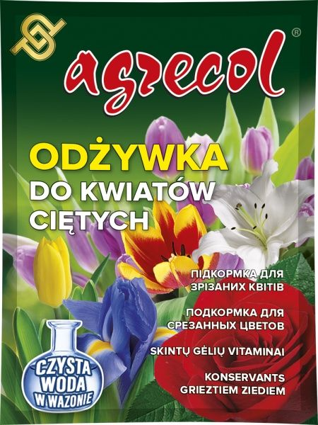 Добриво мінеральне Agrecol для зрізаних квітів 40х5 г
