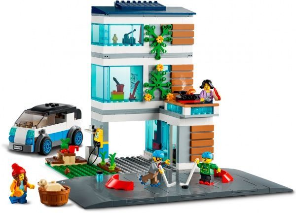 Конструктор LEGO City Современный семейный дом 60291