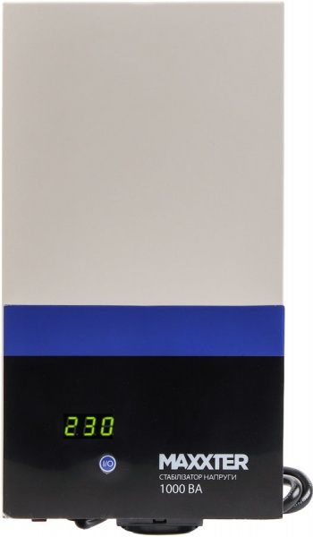Стабілізатор напруги Maxxter 230 В, 1000 ВА MX-AVR-DW1000-01