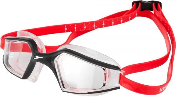 Окуляри для плавання Speedo 8-097960171 Aquapulse Max 2 8-097960171 чорний із червоним