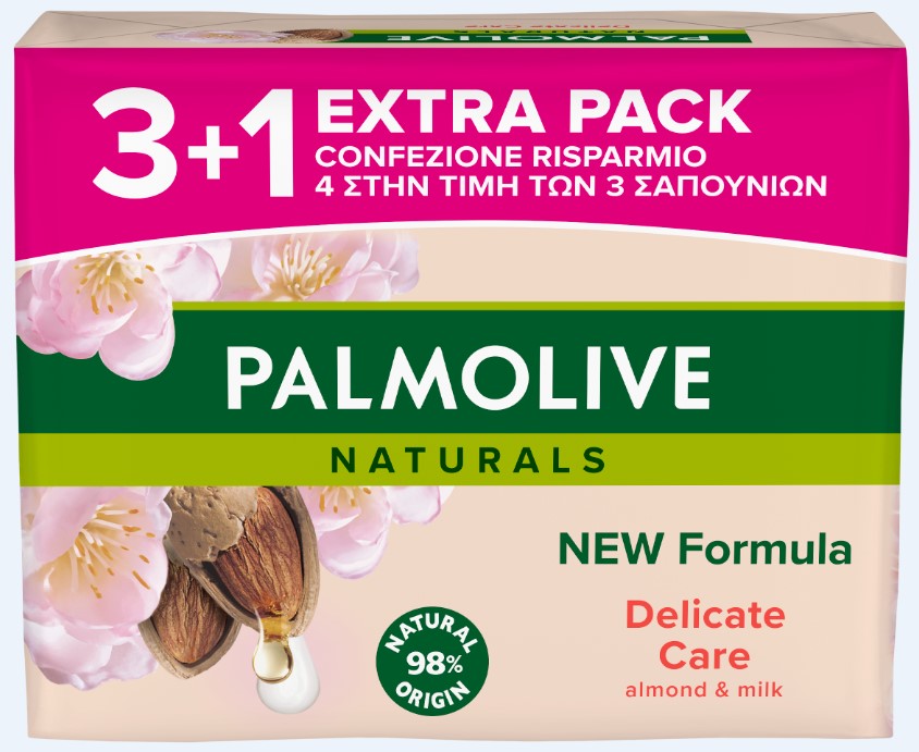 Набір Palmolive Натурель Мигдаль та Молочко зволожувальне 90 г