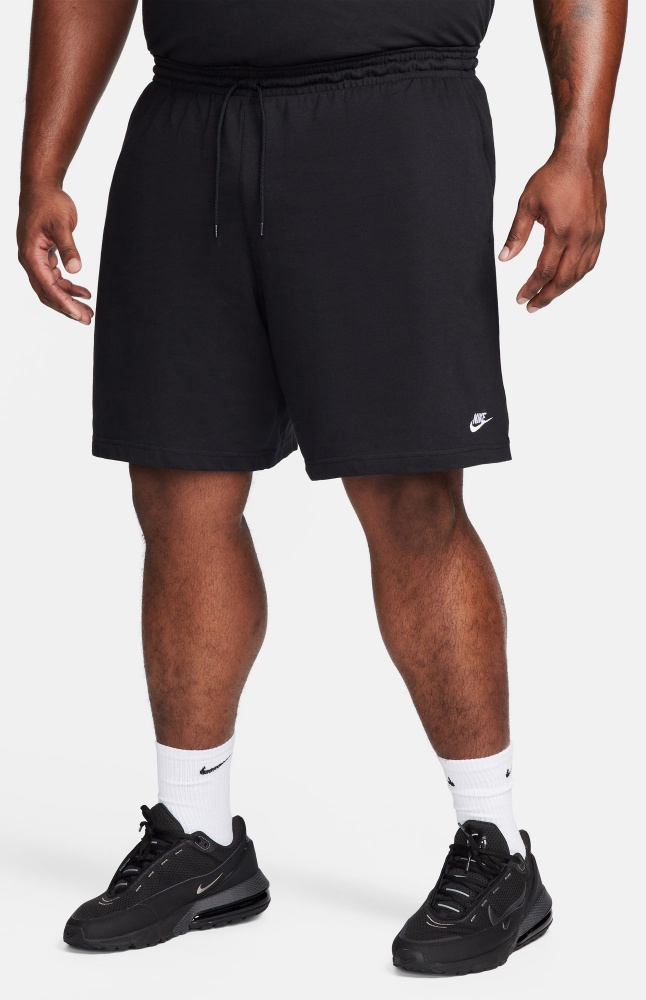 Шорти Nike NK CLUB KNIT SHORT FQ4359-010 р. M чорний