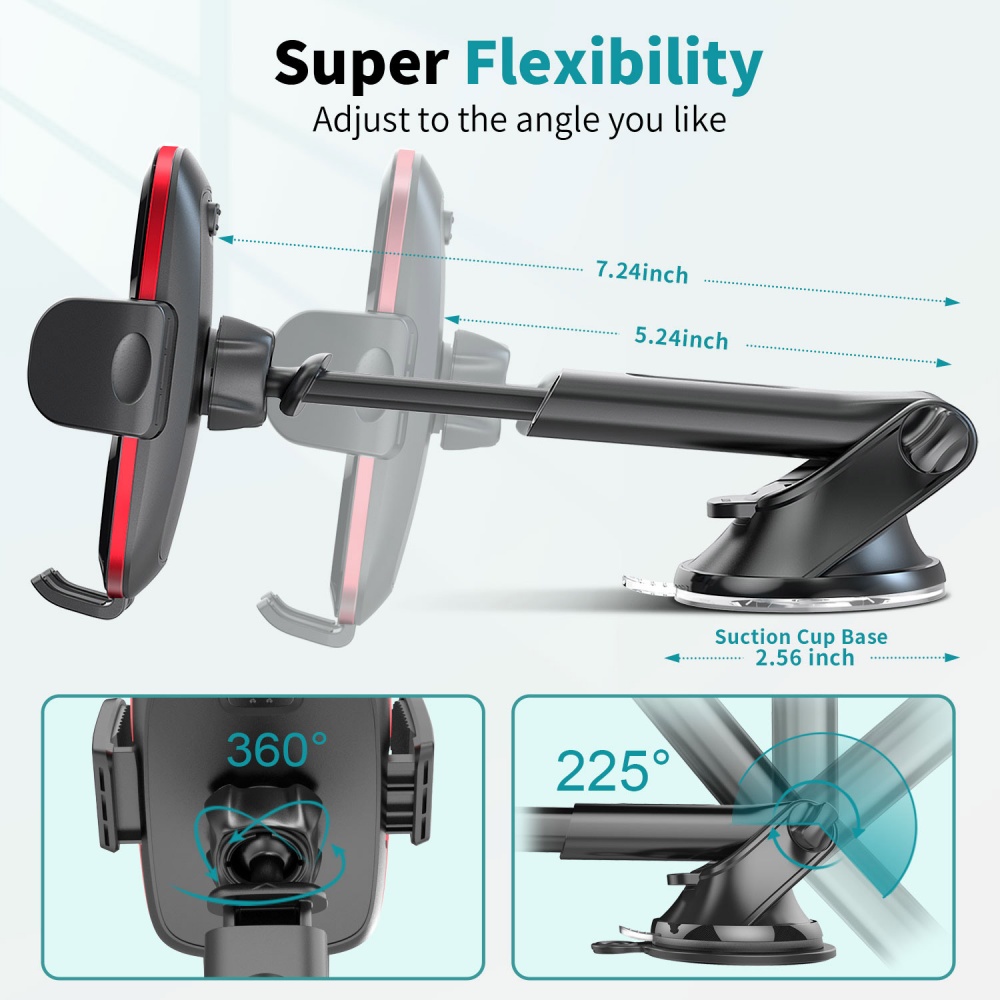 Тримач для смартфона Auto Assistance AA-T05 чорний