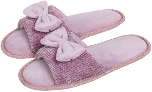 Капці домашні La Nuit Лола р. 36-37 пудровий 