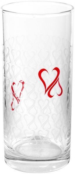 Стакан Сердца 260 мл