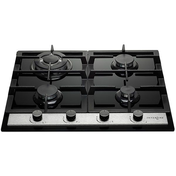 Варочная поверхность газовая Interline TQ 6401 BK