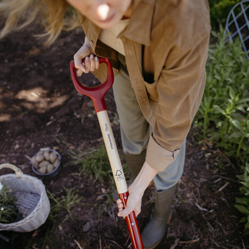 Вилы Fiskars Classic для сена 3 зубца U-Grip