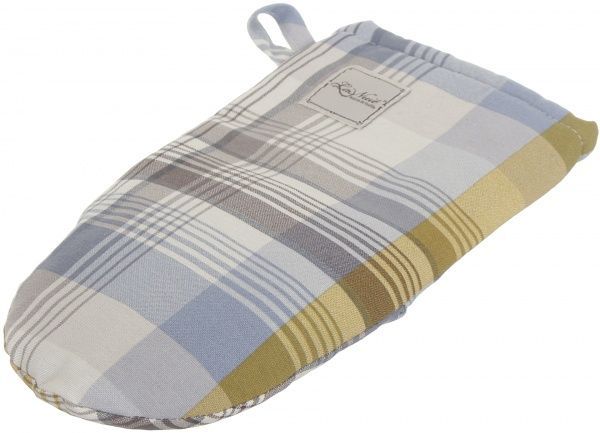 Прихватка-варежка Клетка горчица 15x29 см горчичный La Nuit 