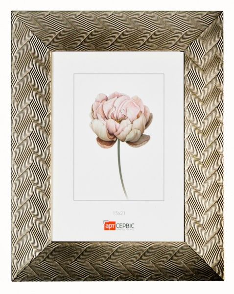 Рамка для фото Арт-Сервіс ЭА-01688 15x21 см сріблястий/сталь 