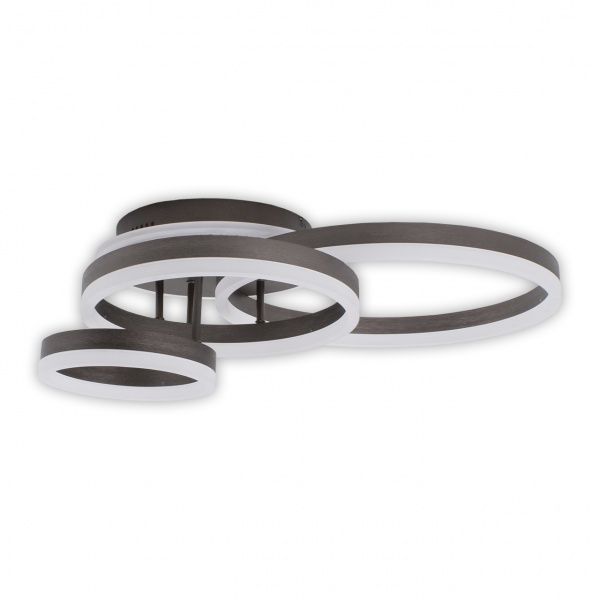 Люстра светодиодная Hopfen Tanzen CF-RGB с пультом ДУ 90 Вт коричневый 