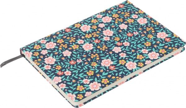 Блокнот Первые цветы 21x14,5 см синий