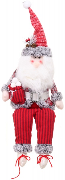 Декоративна фігура Meizhou Huafu Trading Дід Мороз/Сніговик в асортименті 56 см 