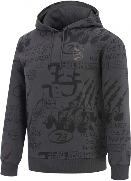Джемпер Puma BOOSTER HOODIE AOP 53413404 р. XL чорний