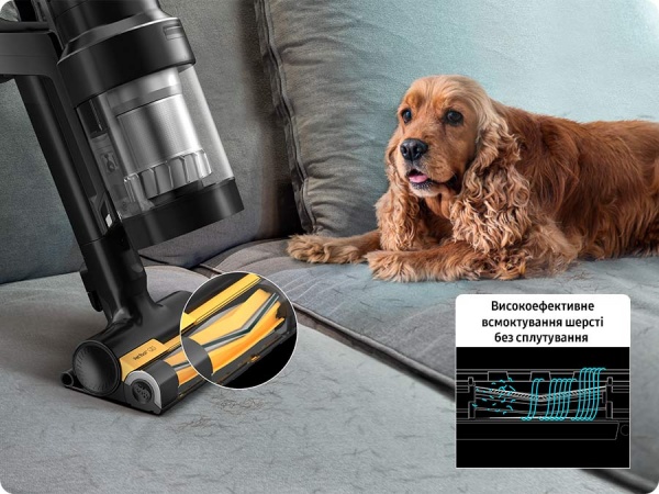 Пылесос аккумуляторный Samsung VS28C9787QK/UK black 