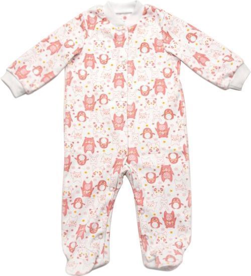 Человечек Модний Карапуз 301-00049-0 р.68 белый с принтом 