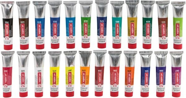 Набор красок акриловых 24 цветов 12 мл ArtCreation Royal Talens