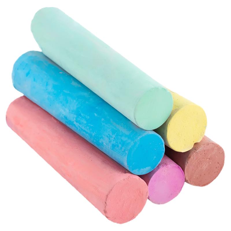 Мел цветной Jumbo 6 цветов Classic K-073 KITE