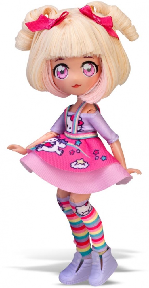 Кукла 4SF Manga Dolls серии Hello Kitty Конфетка-единорог HKTF0400