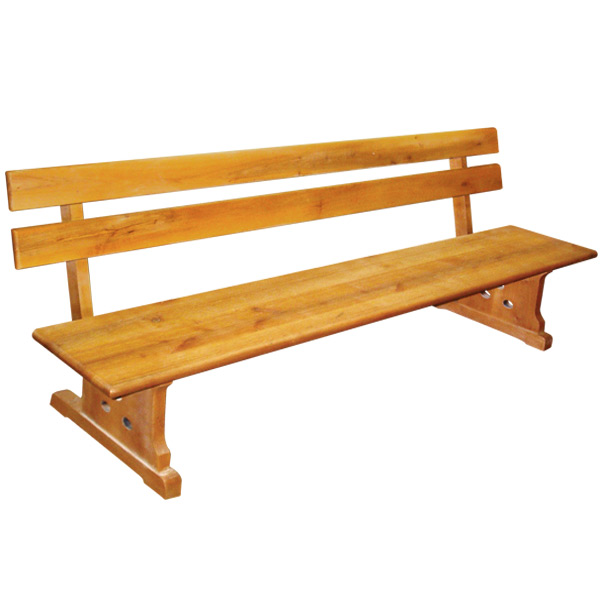 Лавка со спинкой  10044 1.7м