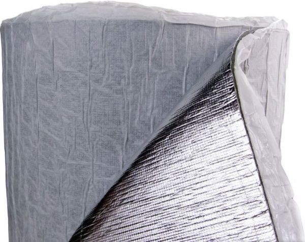 Полотно Izolon с односторонним фольгированием Base 8 мм