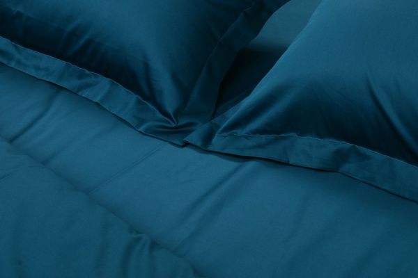 Комплект постільної білизни Solid 2 зелений La Nuit 