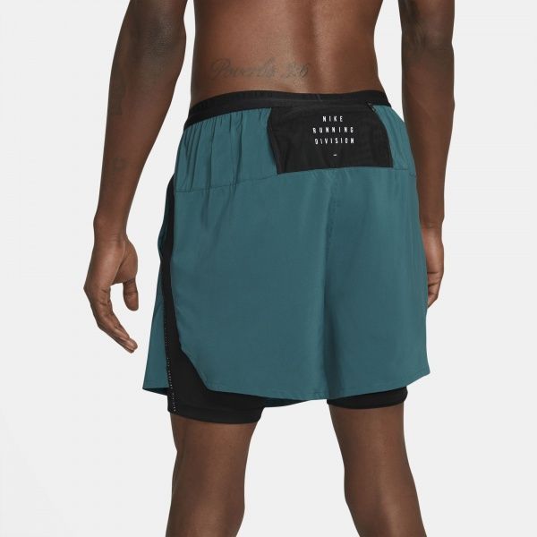 Шорты Nike NK RN DVN FLX STRD HYB SHRT DA0280-393 р. M зеленый