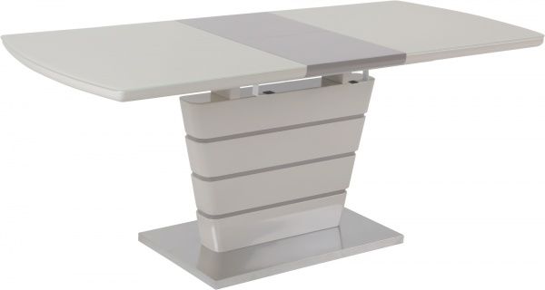 Стол обеденный GT Racer К-6107 (140-180x80x76) Cappucino Latte 