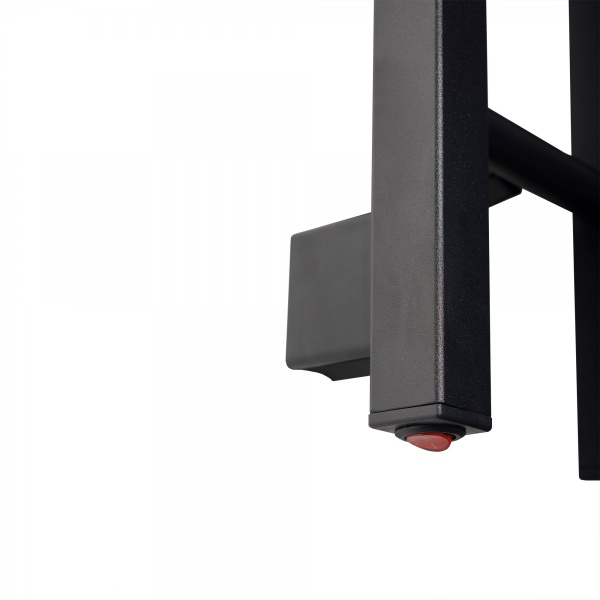 Комплект креплений для скрытого подключения полотенцесушителя черного цвета (24-622630-5030)