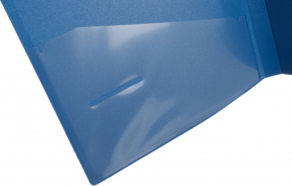 Папка A4 с боковым прижимом Clip B синий UP! (Underprice)