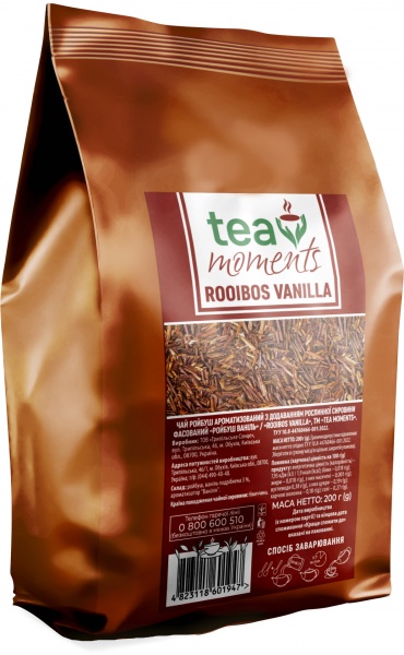 Чай черный Tea Moments Rooibos Vanilla 200 г 