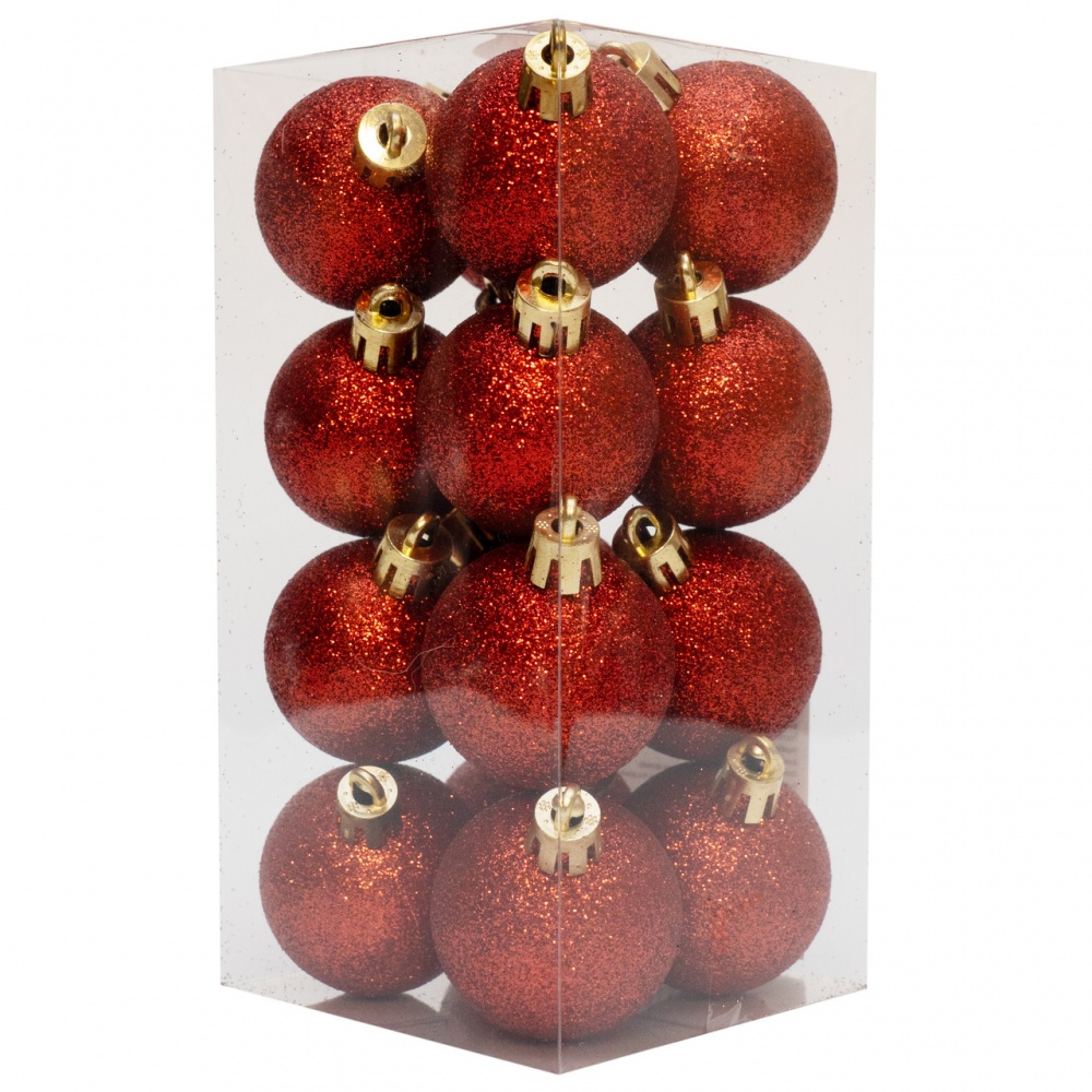 Набор елочных шаров 891985 d 40 мм 16 шт./уп.