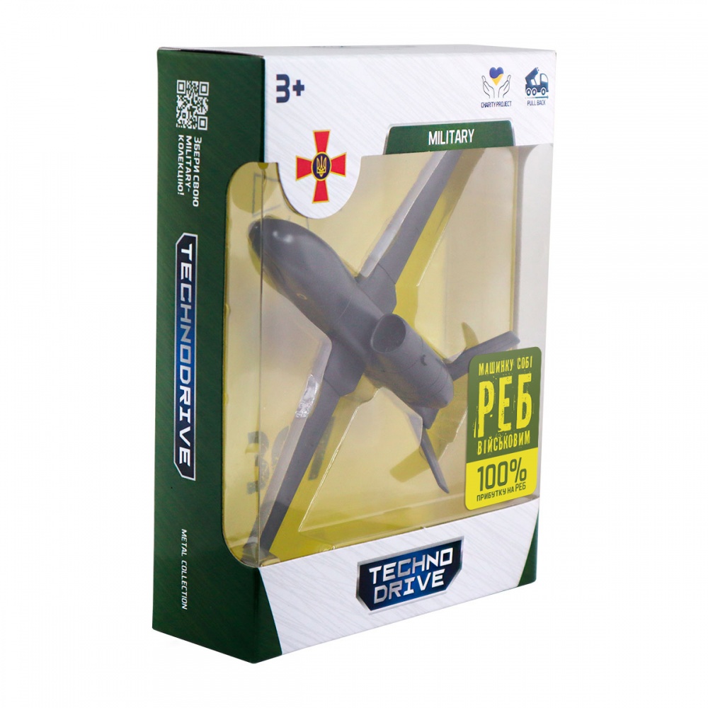 Модель TechnoDrive 1:32 W2 Беспилотный летательный аппарат 250333W2