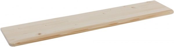 Полиця з хвойних порід 1000x200 мм дерево світле 