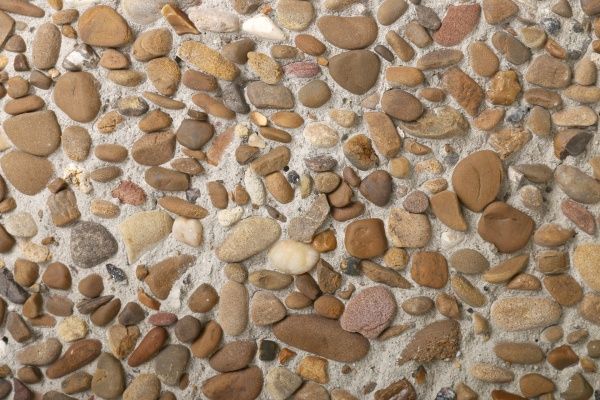 Вазон декорований галькою Астра 100x40 см