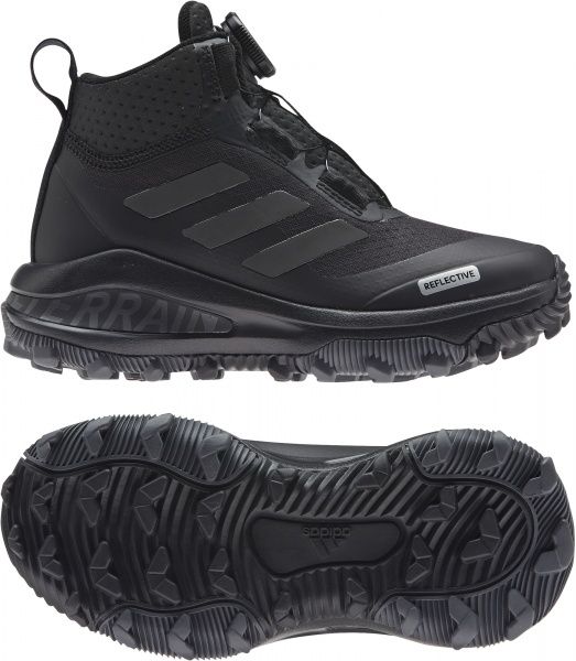 Черевики Adidas FortaRun BOA ATR BT FV3486 р. UK 3,5 чорний