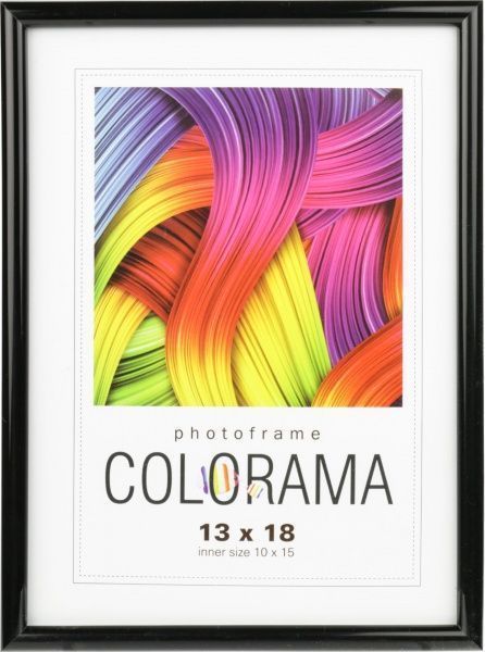 Рамка для фото La Colorama LA- 45 black 13х18 см 