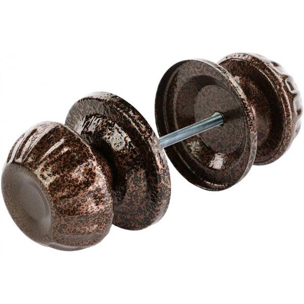 Ручка стяжка Зефір РЛ072 коричнева