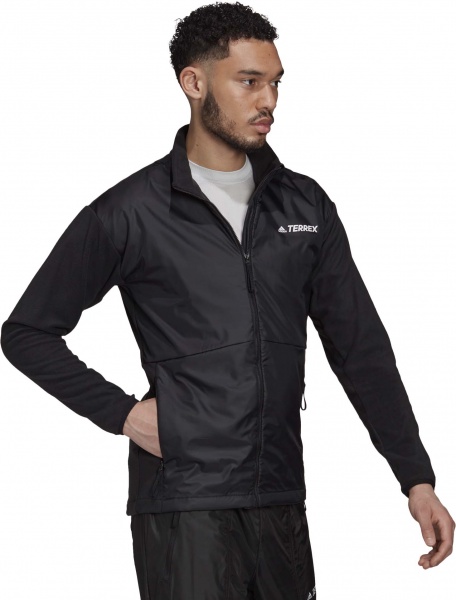 Джемпер Adidas MULTI WINDFL JK GQ2909 р. M чорний