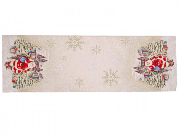 Раннер Village Lefard 45x140 см кремовый с рисунком Home Textile 