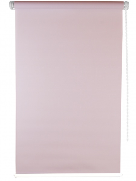 Ролета мини Лен Розовый актик 62x220 см розовая 