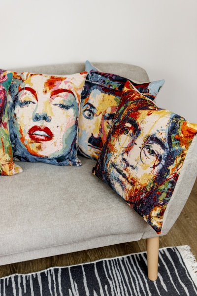 Подушка декоративна Джон 45x45 см різнокольоровий Прованс 