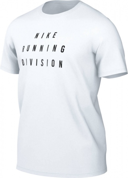 Футболка Nike DF TEE RUN DIV FD0122-100 р.XL білий