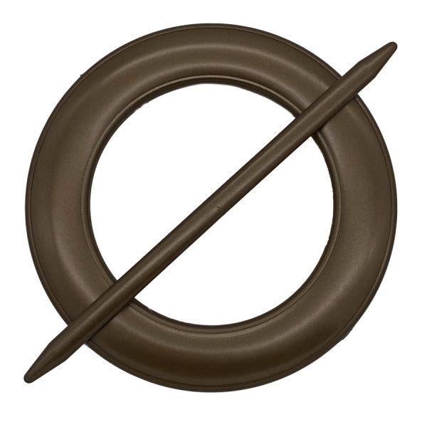 Декор Круг d150 мм коричневый С001-14 MISLT