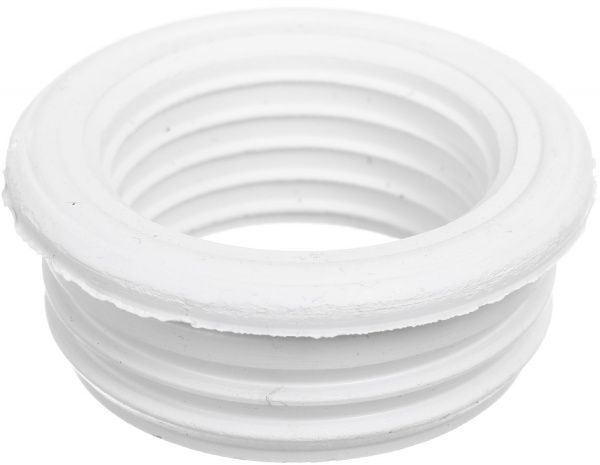 Редукция Rhein канализационная резиновая 50x40 мм белая