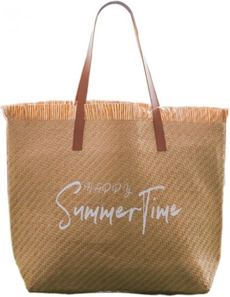 Сумка пляжна Summer Time бежевий 